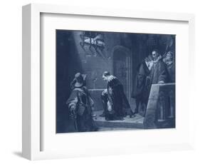 Lord Strafford led to execution-Hippolyte Delaroche-Framed Giclee Print