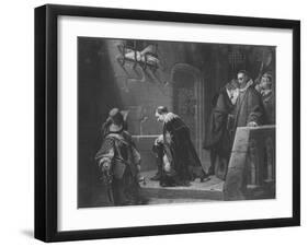 Lord Strafford led to execution-Hippolyte Delaroche-Framed Giclee Print
