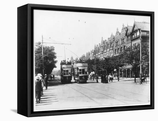 Lord Street, Southport, Metropolitan Borough of Sefton-null-Framed Stretched Canvas