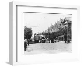 Lord Street, Southport, Metropolitan Borough of Sefton-null-Framed Photographic Print