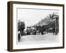 Lord Street, Southport, Metropolitan Borough of Sefton-null-Framed Photographic Print