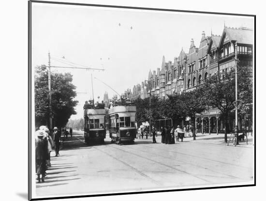 Lord Street, Southport, Metropolitan Borough of Sefton-null-Mounted Photographic Print