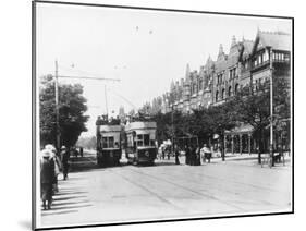 Lord Street, Southport, Metropolitan Borough of Sefton-null-Mounted Photographic Print