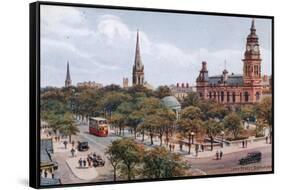 Lord Street, Southport-Alfred Robert Quinton-Framed Stretched Canvas