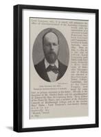 Lord Tennyson, Temporary Governor-General of Australia-null-Framed Giclee Print