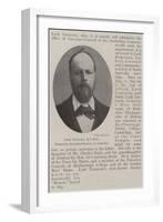 Lord Tennyson, Temporary Governor-General of Australia-null-Framed Giclee Print