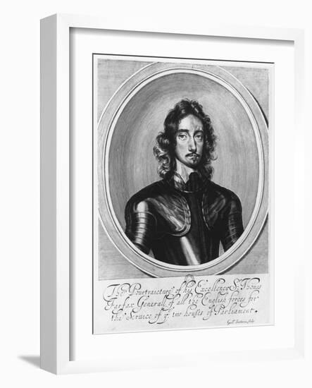 Lord Thomas Fairfax-William Faithorne-Framed Giclee Print