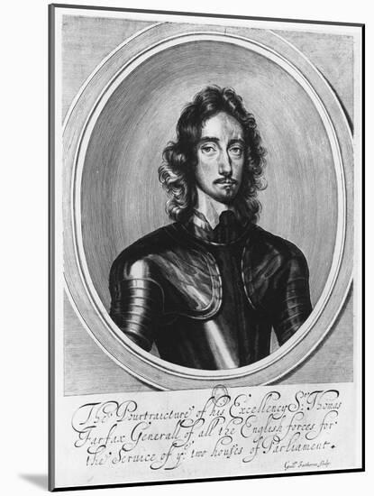 Lord Thomas Fairfax-William Faithorne-Mounted Giclee Print