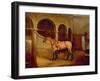 Lord Villiers' Roan Hack in the Stables at Middleton Park, 1834-John E. Ferneley-Framed Giclee Print