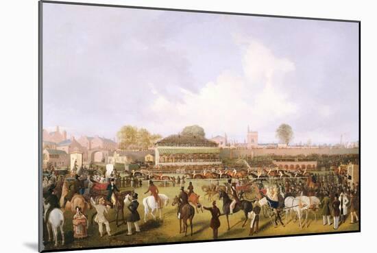 Lord Westminster's Cardinal Puff, with Sam Darling Up, Winning the Tradesman's Plate, Chester,…-William Tasker-Mounted Giclee Print