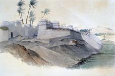 Entrance to a Tomb in the Valley of the Kings Near Thebes, Egypt, 1855-Lord Wharncliffe-Framed Giclee Print
