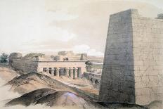 Temple of Edfu, Egypt, 19th Century-Lord Wharncliffe-Stretched Canvas