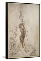 Lord, What Fools These Mortals Be!, Illustration from 'Midsummer Nights Dream'-Arthur Rackham-Framed Stretched Canvas