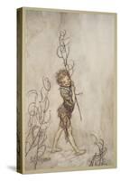 Lord, What Fools These Mortals Be!, Illustration from 'Midsummer Nights Dream'-Arthur Rackham-Stretched Canvas