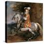 Lord William Cavendish, Later 4th Earl and 1st Duke of Devonshire on Horseback-Adam Frans van der Meulen-Stretched Canvas