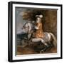 Lord William Cavendish, Later 4th Earl and 1st Duke of Devonshire on Horseback-Adam Frans van der Meulen-Framed Giclee Print