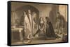 'Lord William Russell Receiving the Sacrament', 1886-Robert Anderson-Framed Stretched Canvas