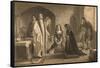 'Lord William Russell Receiving the Sacrament', 1886-Robert Anderson-Framed Stretched Canvas