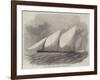 Lord Willoughby D'Eresby's Lugger-Yacht New Moon-null-Framed Giclee Print