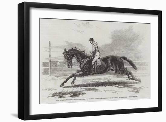 Lord Zetland's Vedette, the Winner of the Two Thousand Guineas Stakes at Newmarket-Harry Hall-Framed Giclee Print