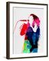 Lorde Watercolor-Lora Feldman-Framed Art Print