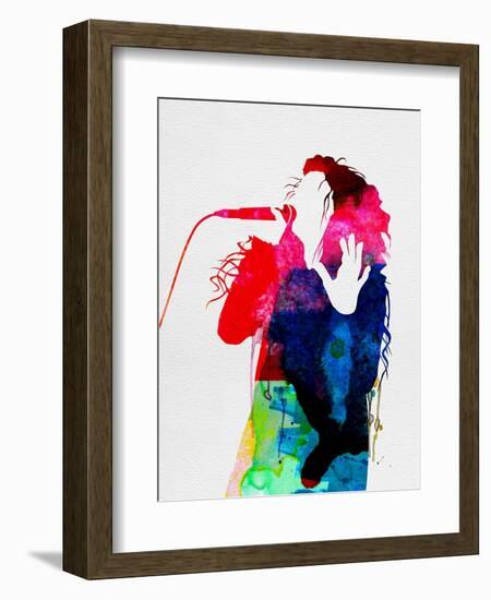 Lorde Watercolor-Lora Feldman-Framed Art Print