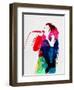 Lorde Watercolor-Lora Feldman-Framed Art Print