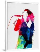 Lorde Watercolor-Lora Feldman-Framed Art Print