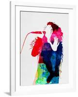 Lorde Watercolor-Lora Feldman-Framed Art Print