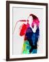 Lorde Watercolor-Lora Feldman-Framed Art Print