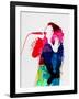 Lorde Watercolor-Lora Feldman-Framed Art Print