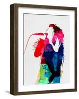 Lorde Watercolor-Lora Feldman-Framed Art Print