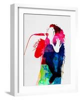 Lorde Watercolor-Lora Feldman-Framed Art Print