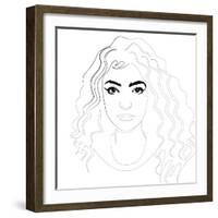 Lorde-Logan Huxley-Framed Art Print