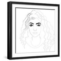 Lorde-Logan Huxley-Framed Art Print