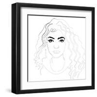 Lorde-Logan Huxley-Framed Art Print