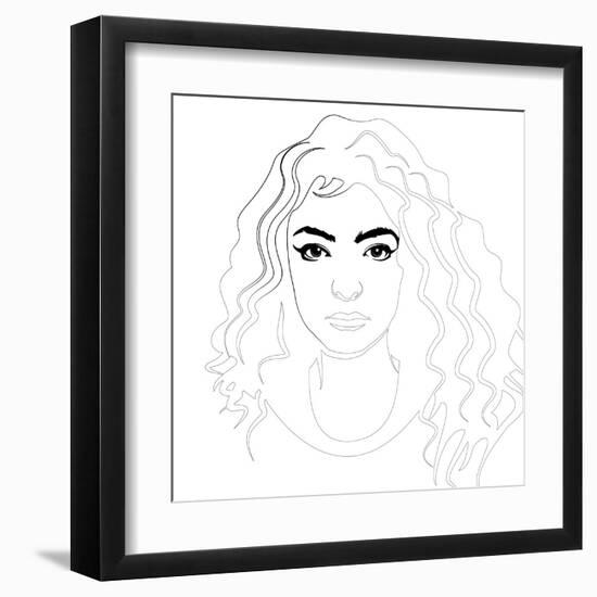 Lorde-Logan Huxley-Framed Art Print