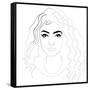 Lorde-Logan Huxley-Framed Stretched Canvas