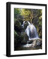 Lordor Cascade, Borrowdale, Lake District, Cumbria, England, United Kingdom, Europe-Nigel Blythe-Framed Photographic Print