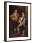 Lords John and Bernard Stuart, after Anthony Van Dyck, C.1760-70-Thomas Gainsborough-Framed Giclee Print