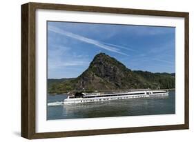 Lorelei River Rhine Germany-Charles Bowman-Framed Photographic Print