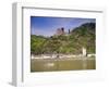 Lorelei Rock, St. Goarshausen, Rhine River, Rhineland-Palatinate, Germany, Europe-Gavin Hellier-Framed Photographic Print