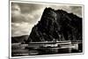 Loreley,Dampfschiff Vaterland, Binnenschiffahrt Rhein-null-Mounted Giclee Print