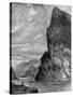 Loreley Rock, Near St Goarshausen, Germany, 19th Century-Richard Principal Leitch-Stretched Canvas