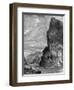 Loreley Rock, Near St Goarshausen, Germany, 19th Century-Richard Principal Leitch-Framed Giclee Print