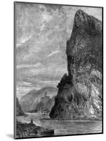 Loreley Rock, Near St Goarshausen, Germany, 19th Century-Richard Principal Leitch-Mounted Giclee Print