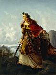 Germania at the Watch on the Rhine-Lorenz Clasen-Laminated Giclee Print