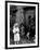 Lorenza Curiel in White First Communion Dress Waiting for Mother to Lock Door-W^ Eugene Smith-Framed Photographic Print