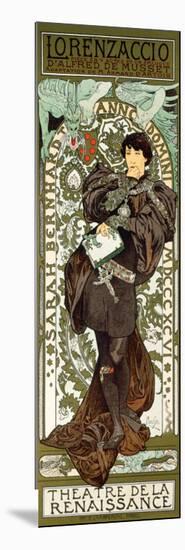 Lorenzaccio-Alphonse Mucha-Mounted Premium Giclee Print