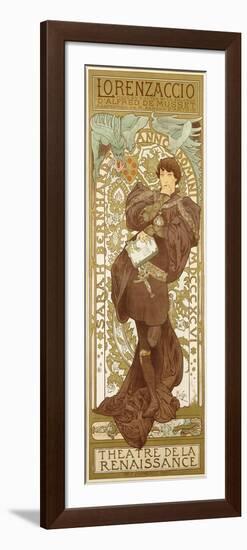 Lorenzaccio-Alphonse Mucha-Framed Premium Giclee Print